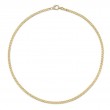 0.27Ct 14K Yellow Gold Diamond Link Necklace