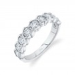 0.52Ct 14K White Gold Diamond Lady'S Band