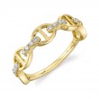 0.16Ct 14K Yellow Gold Diamond Lady's Ring