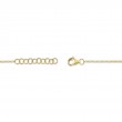 0.03Ct 14K Yellow Gold Diamond Dragonfly Matte Bracelet