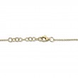 0.12Ct 14K Yellow Gold Diamond Love Bracelet