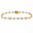 3.10 Carats Fancy Shapes Diamond Bracelet