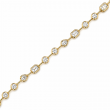 3.10 Carats Fancy Shapes Diamond Bracelet