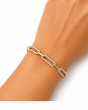 0.57 Carat Diamond Link Fashion Bracelet