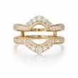 Mariana 0.50 Ct Round Diamond Ring Guard