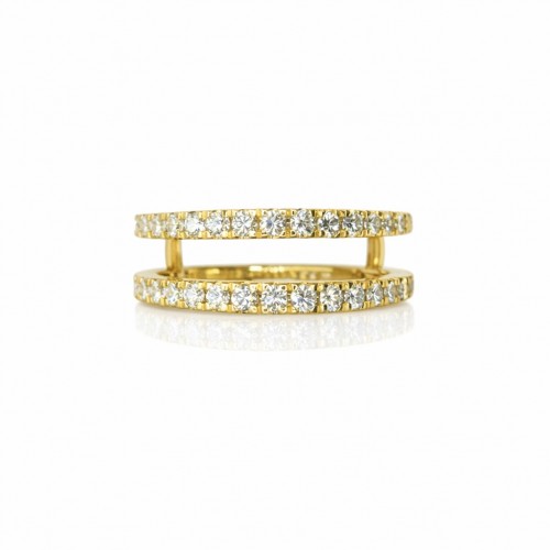 Bianca 0.50 Ct Round Diamond Ring Guard