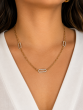 0.50 Carat Paperclip  Lab Grown Diamond Necklace