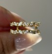 Zara 0.78 Ct Round & Marquise Diamond Ring Guard