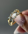 Zara 0.78 Ct Round & Marquise Diamond Ring Guard