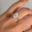 2.75 Carat Oval Cut Diamond Engagement Ring & Wedding Band Set