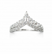 0.87 Carat Round & Marquise Diamond Half Enhancer
