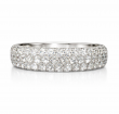 1.27 Carats Pave Diamond Band