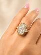 5.50  Carat Cushion Cut  Engagement Ring