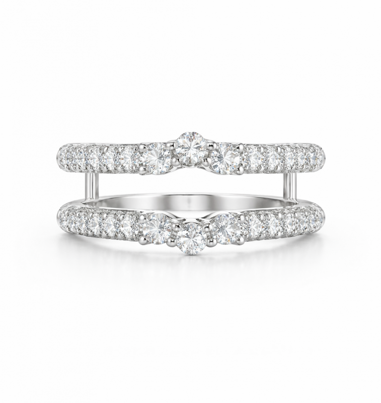Rocio 0.75 Carats Diamond Ring Guard