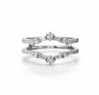 Phoebe 0.35 Ct Round Diamond Ring Guard
