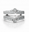 Mia 1.50 Carat Round Diamond Ring Guard