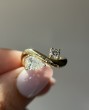 1.19 Carats Pear & Round Fashion Diamond Ring