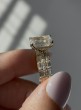 Mikayla 1.23 Ct Baguette Diamond Ring Guard