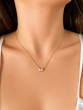 0.50 Carat Emerald Cut  Lab Grown Diamond Necklace