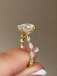 2.62 Carat Oval Cut Diamond Engagement Ring
