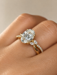 2.62 Carat Oval Cut Diamond Engagement Ring