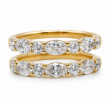Rosalinda 1.84 Ct Round & Oval Diamond Ring Guard