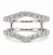 Marlena 1.16 Ct Round Diamond Ring Guard