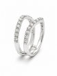 Marlena 1.16 Ct Round Diamond Ring Guard