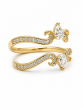 Gabby 0.57  Ct Round Diamond Ring Guard
