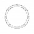 2.00 Carats  Platinum Radiant Cut Diamond Band