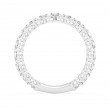 2.00 Carats  Platinum Round Diamond Band