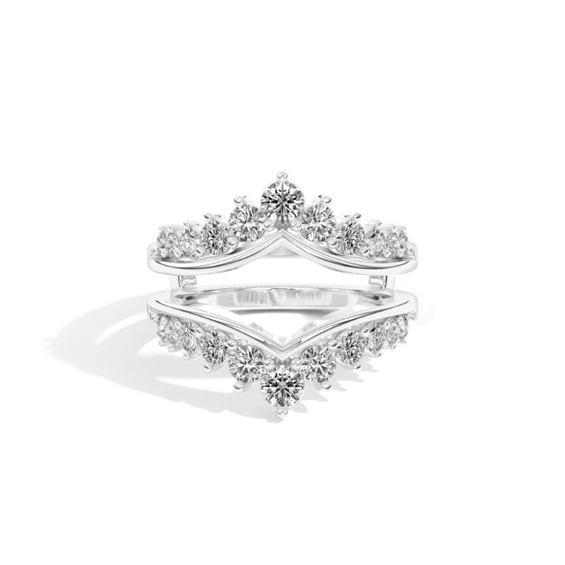 Anastasia 1.51 Ct Round Diamond Ring Guard