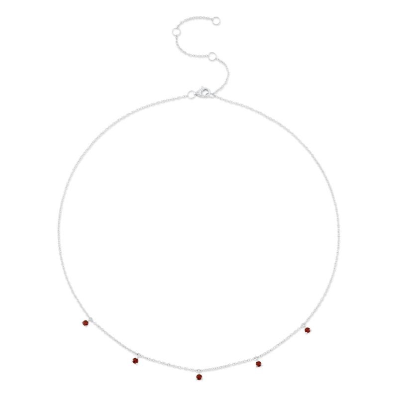 0.36Ct Ruby Necklace