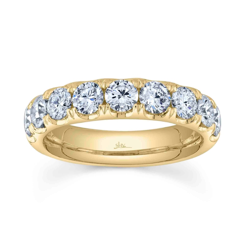 1.90Ct 14K Yellow Gold Diamond Lady's Band