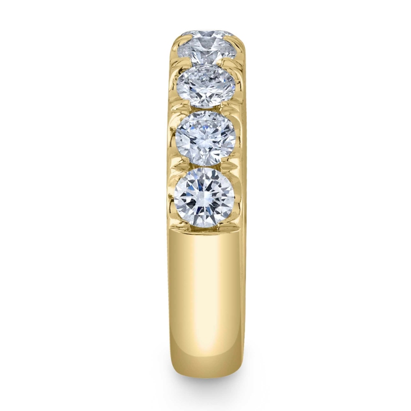1.90Ct 14K Yellow Gold Diamond Lady's Band
