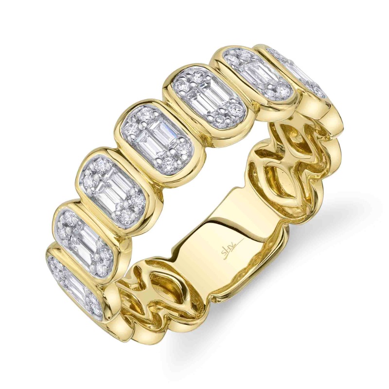 0.50Ct Diamond Baguette Band