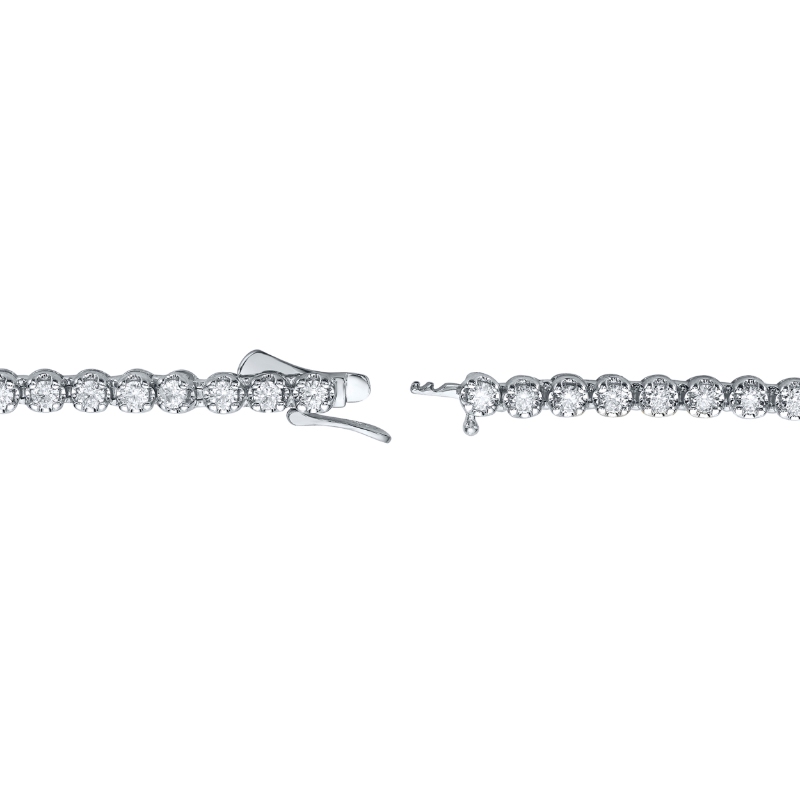 7.00 Carats Diamond Tennis Necklace