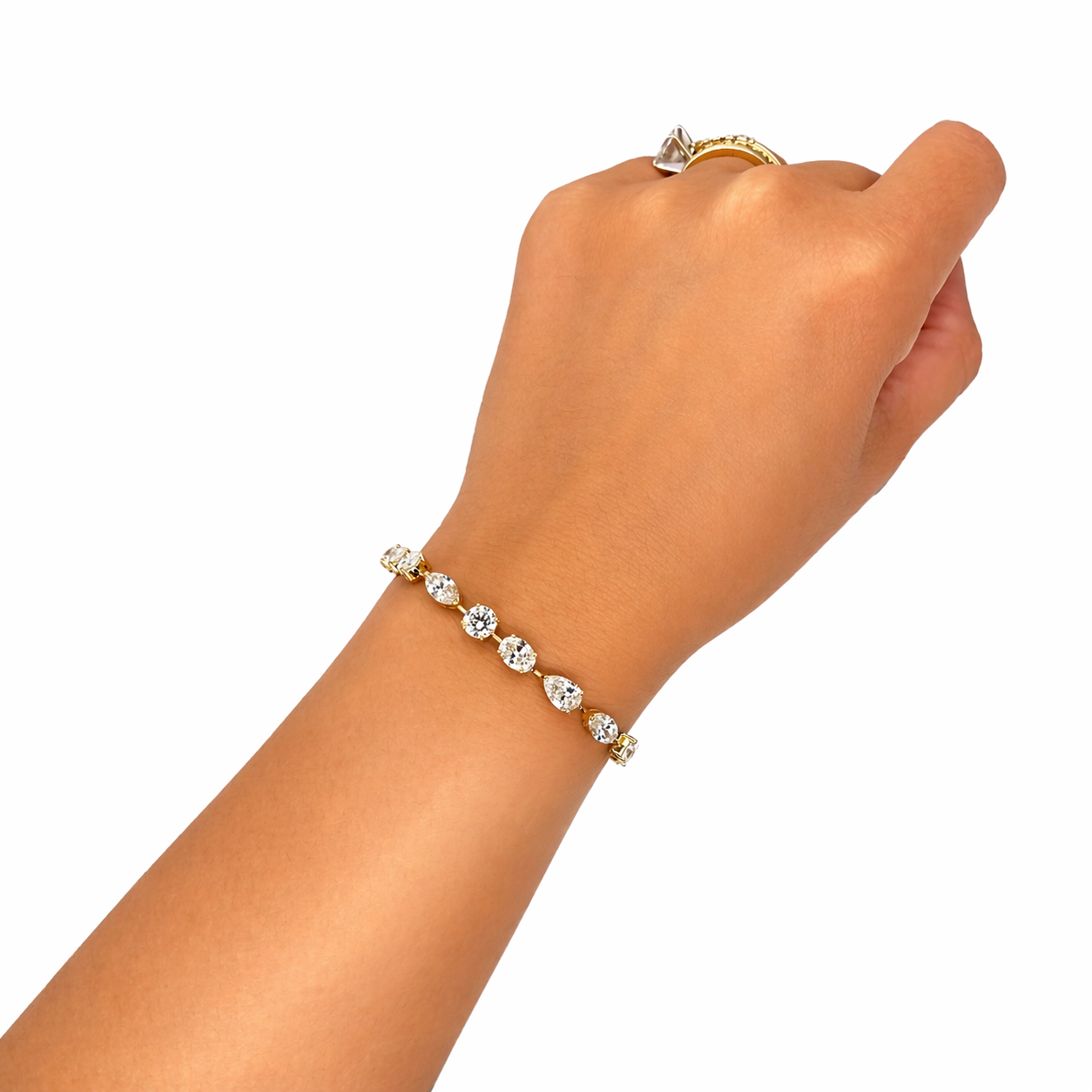 12 Carats Multi Stone Diamond Bracelet