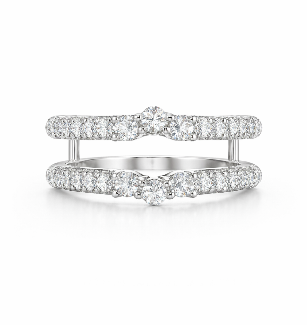 Rocio 0.75 Carats Diamond Ring Guard